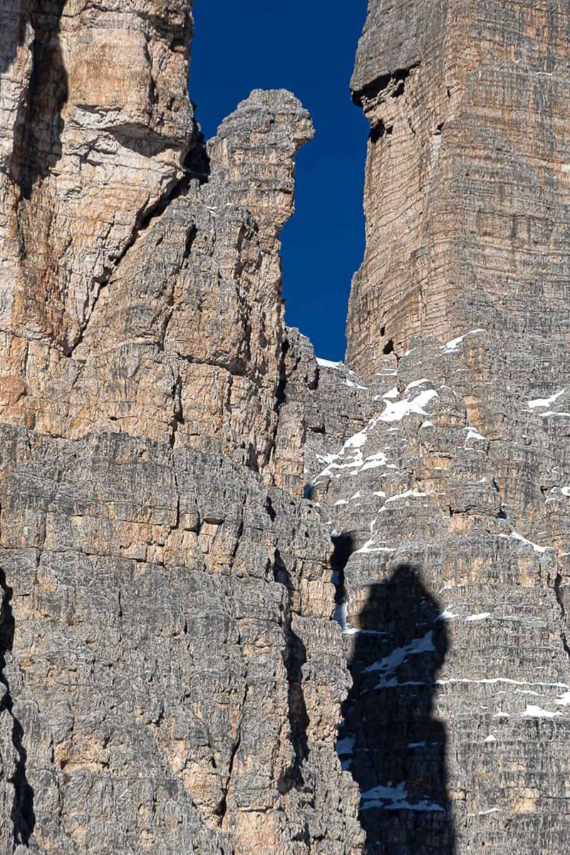 Escalade - Refuge d'Auronzo Escalade - Refuge d'Auronzo - Tre Cime di Lavaredo - Dolomiti - ©Alessandro Sogne